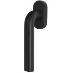 Draaikiepgarnituur ECLIPSE DR101-DK-O Rechts PVD mat zwart