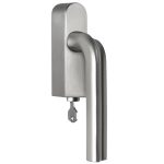 Draaikiepgarnituur ECLIPSE DR100-DKLOCK-O Links mat rvs