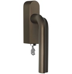 Draaikiepgarnituur ECLIPSE DR100-DKLOCK-O Links brons