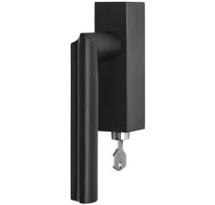 Draaikiepgarnituur ECLIPSE DR102-DKLOCK-O Rechts PVD mat zwart