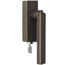 Draaikiepgarnituur ECLIPSE DR102-DKLOCK-O Links brons