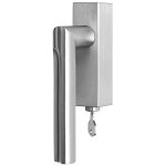 Draaikiepgarnituur ECLIPSE DR103-DKLOCK-O Rechts mat rvs