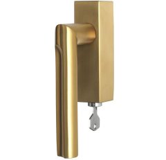 Draaikiepgarnituur ECLIPSE DR103-DKLOCK-O Rechts PVD mat goud