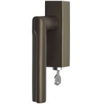 Draaikiepgarnituur ECLIPSE DR103-DKLOCK-O Rechts brons