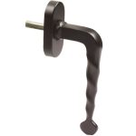 Draaikiepgarnituur Mod. 115 Klassiek mat zwart