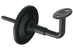 Leuninghouder Blind Staal mat zwart