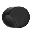 Voordeurknop ECLIPSE DR200V PVD mat zwart