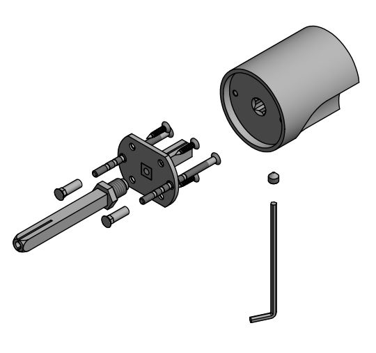 Voordeurknop ECLIPSE DR200V PVD mat zwart - Afbeelding 3