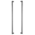 Set deurgrepen ECLIPSE DR500PA mat rvs