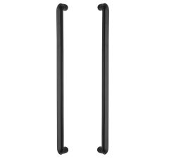 Set deurgrepen ECLIPSE DR500PA PVD mat zwart