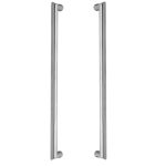 Set deurgrepen ECLIPSE DR501PA mat rvs