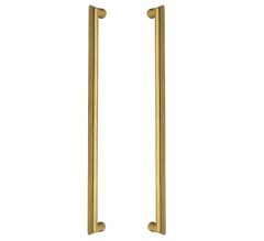 Set deurgrepen ECLIPSE DR501PA PVD mat goud