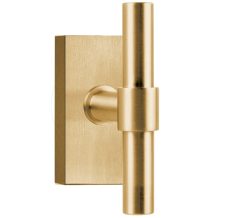 Draaikiepgarnituur PIET BOON PBT15-DK PVD mat Goud