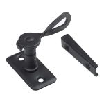 Raamwervel met terugval van 20 mm zwart