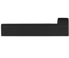 Enkele deurklink Metro T Links zwart