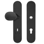 SKG3 knop/kruk schildpaar PC72 TOP zwart