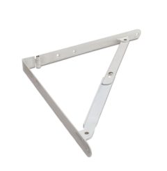 Plankdrager opvouwbaar 200x200 mm wit