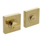 Intersteel wc-sluiting 8 mm vierkant 55x55x10mm PVD messingkleur