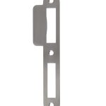 Sluitplaat korte lip 39 mm WC-PC72 rvs