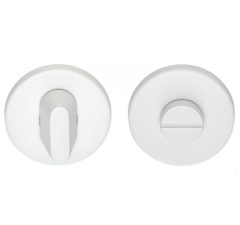 Toiletgarnituur BASIC LBWC50 Blind 8 mm Wit