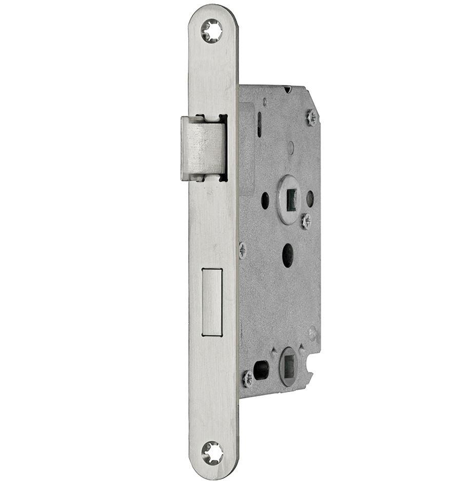 Badkamer/toilet slot Mi Satori met mat nikkel Ongelakte Voorplaat