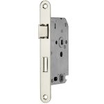 Badkamer/toilet slot Mi Satori met glans nikkel Voorplaat