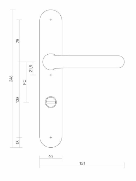 S2 veiligheidsbeslag 4021 OV buiten schild PC72 SKG3 - Afbeelding 2