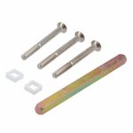 Veiligheidsbeslag montage set S2 deurdikte 51-59 mm kruk kruk