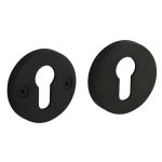 Intersteel pc-plaatjes Grand & Johnson éénzijdig verdekt ø55x8mm PVD zwart