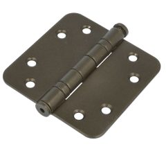 Kogellagerscharnier 8989 mm ronde hoek brons