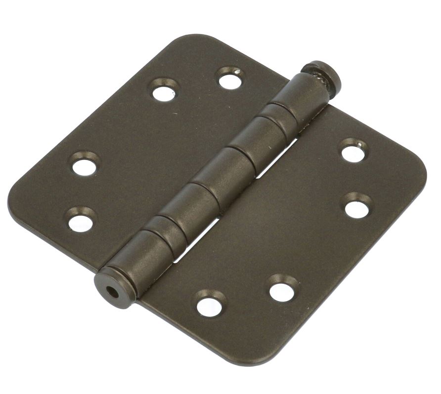 Kogellagerscharnier 8989 mm ronde hoek brons