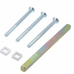 Veiligheidsbeslag montage set S2 deurdikte 61-69 mm kruk kruk