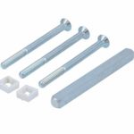 Veiligheidsbeslag montage set S2 deurdikte 61-69 mm duwer kruk