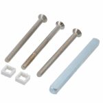 Veiligheidsbeslag montage set S2 deurdikte 66-74 mm duwer kruk