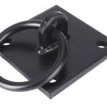 Starx aanlegring 100x100x8 mm zwart