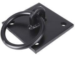 Starx aanlegring 100x100x8 mm zwart