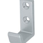 Starx kapstokhaak recht Aluminium F1