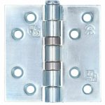 S2 kogellagerscharnier 6512 met rechte hoeken 76x76x2,4 mm