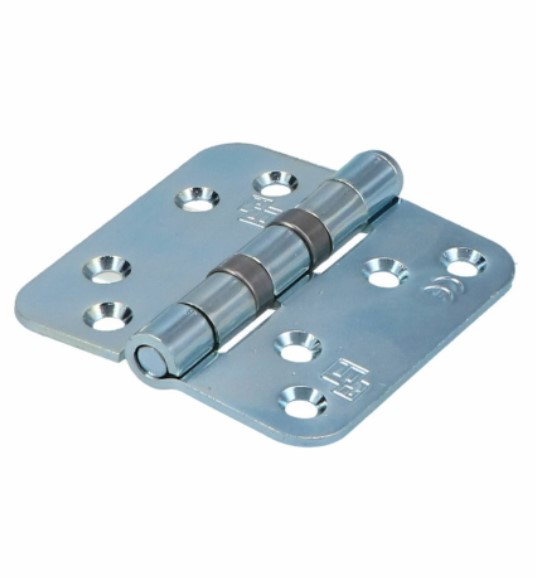 S2 kogellagerscharnier 6512 met ronde hoeken 76x76x2,4 mm - Afbeelding 3