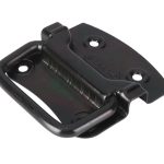 Starx kistgreep met extra zware greepbevestiging 80 mm zwart