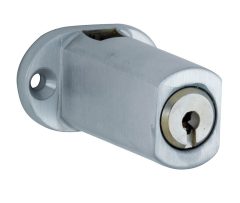 Espagnoletslot voor vierkante stang mat chroom