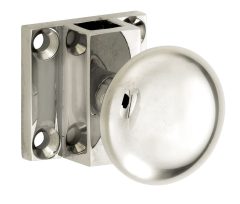 Espagnolet trekknop Elegant voor vierkante stang glans nikkel