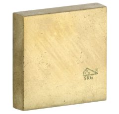 SKG3 blindrozet buiten Bauhaus messing antiek