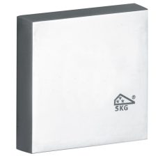 SKG3 blindrozet buiten Bauhaus glans chroom