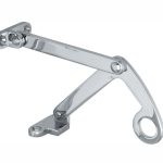 Combi uitzetter Elegant 175mm glans nikkel