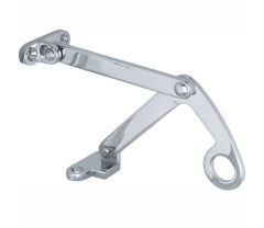 Combi uitzetter Elegant 125mm glans chroom