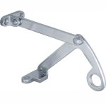 Combi uitzetter Elegant 125mm mat chroom