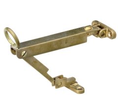 Combi uitzetter wegdraaibaar 215mm messing antiek