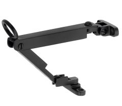 Combi uitzetter wegdraaibaar 215mm mat zwart