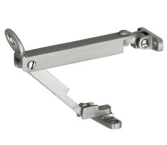 Combi uitzetter wegdraaibaar 215mm mat nikkel ongelakt